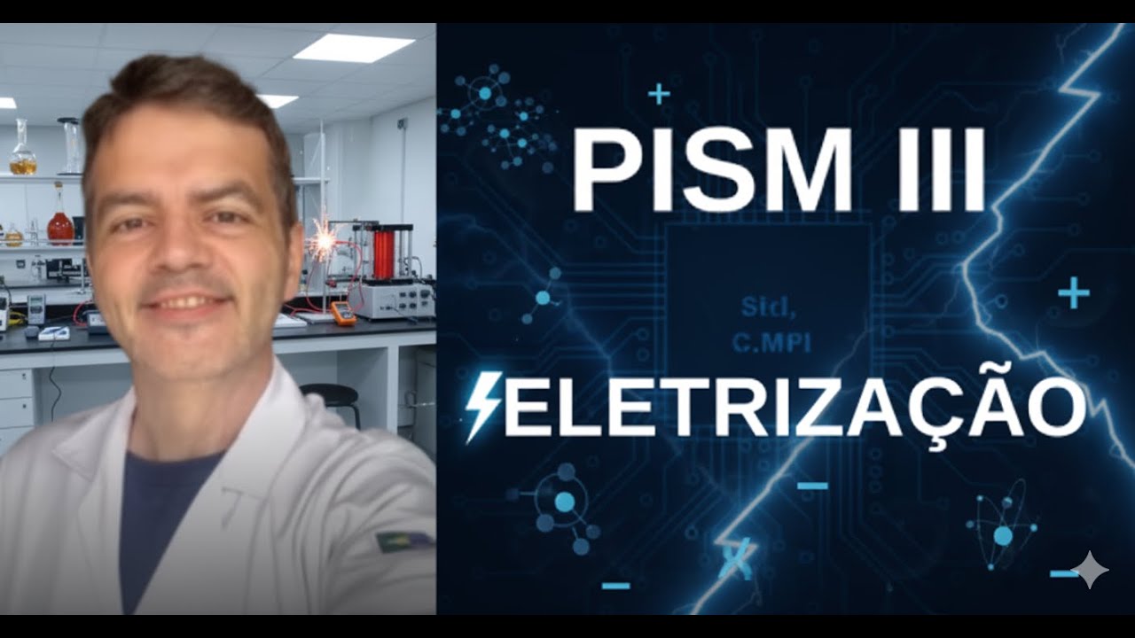 FÍSICA - PISM III - EXERCÍCIOS RESOLVIDOS - ELETRIZAÇÃO