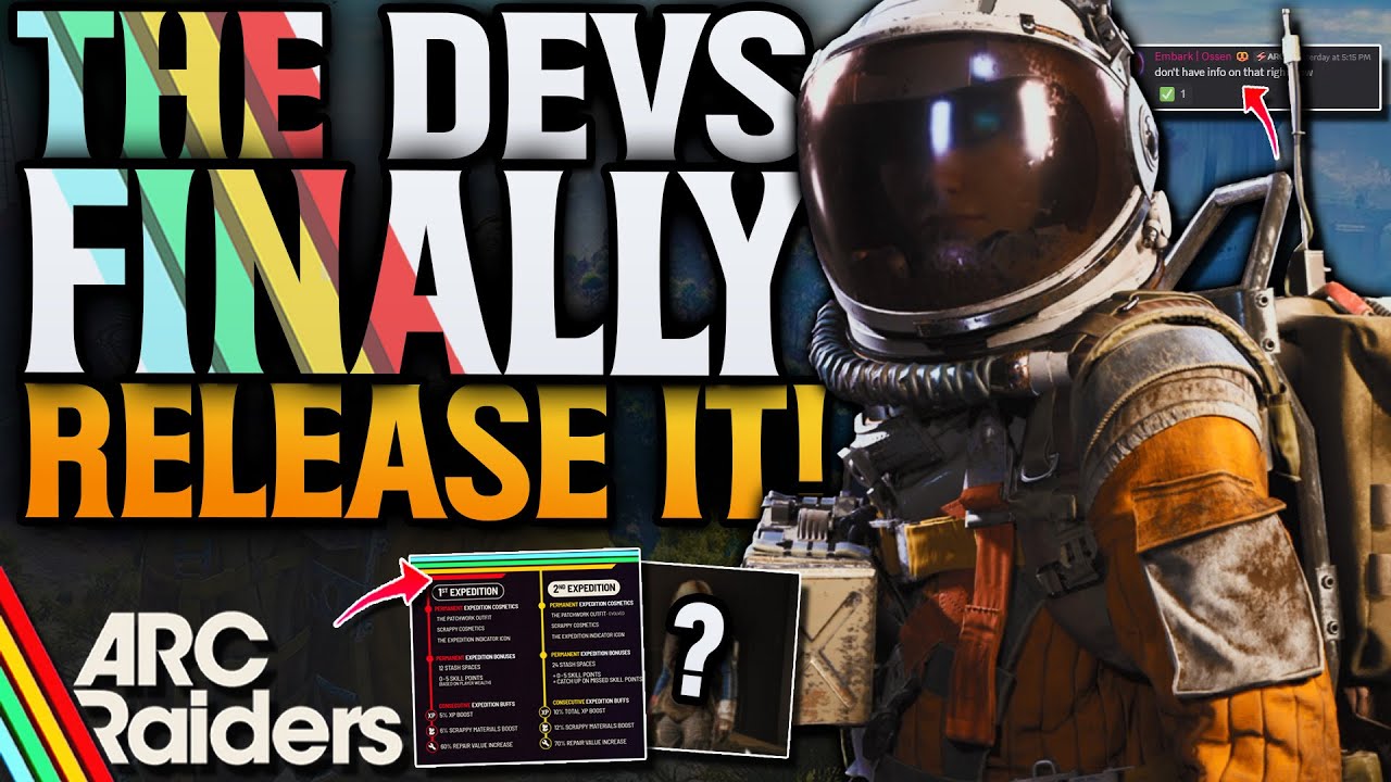 ARC Raiders Devs Finally Drop BIG Info!