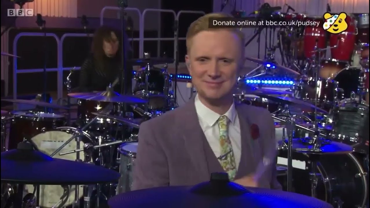 Owain Wyn Evans & Aicha Djidjelli | Lost in Music | Children in Need 24hr Drumathon | 2021