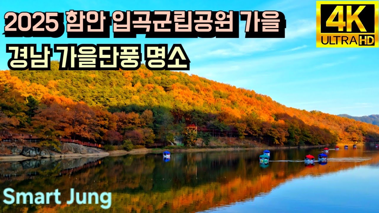 2025 함안 입곡군립공원 가을풍경 | 드론영상 