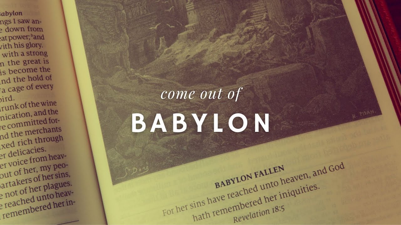 Come out of Babylon: Rhema Trayner