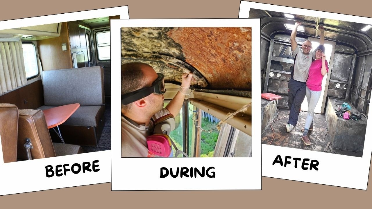 MAJOR RUST PROBLEMS: Removing RV Underseal and Rust! Dirtiest (and Longest) Vanbuild Job (Part Two)