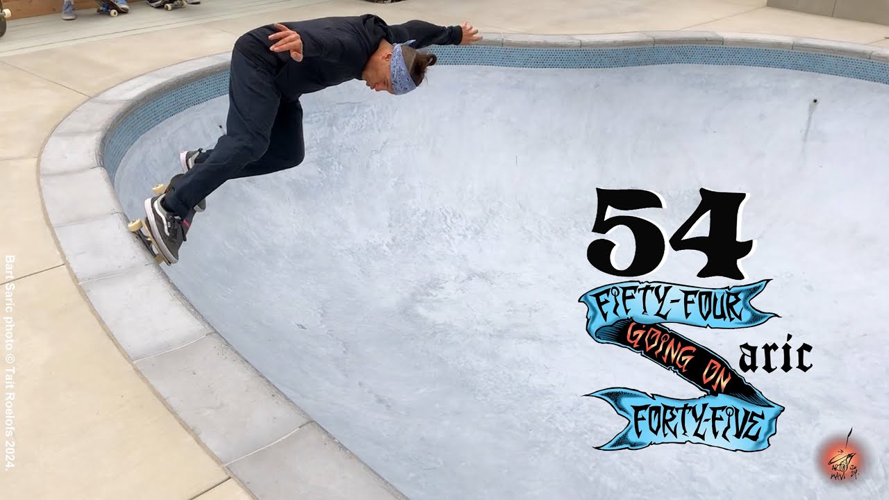 Bart Saric - 54 year old skateboarder