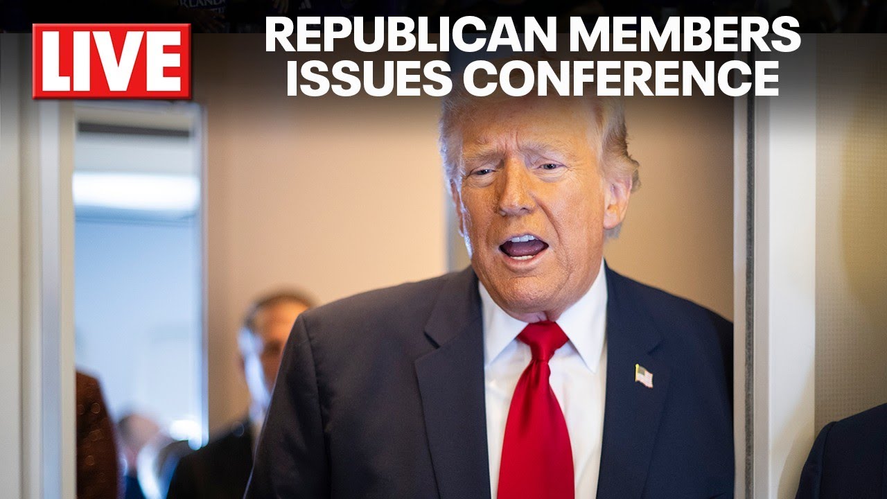 LIVE: Trump delivers remarks to the Republican Members Issues Conference