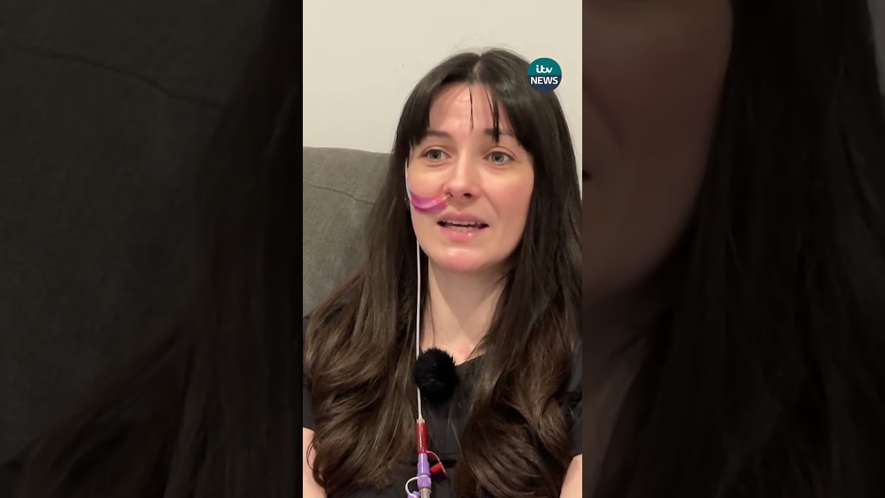 Rare stomach condition means woman is stuck on feeding tube for 20 hours a day