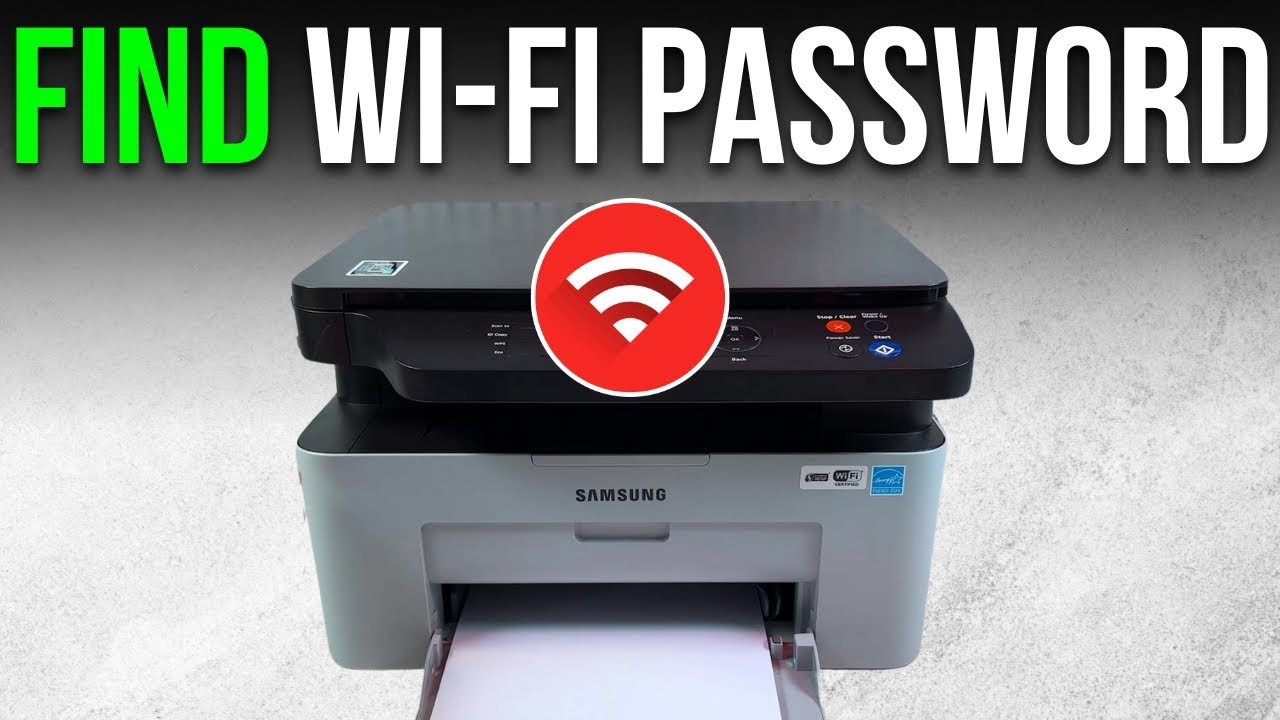 Как подключить принтер Samsung Xpress M2070W к Wi-Fi и узнать пароль
