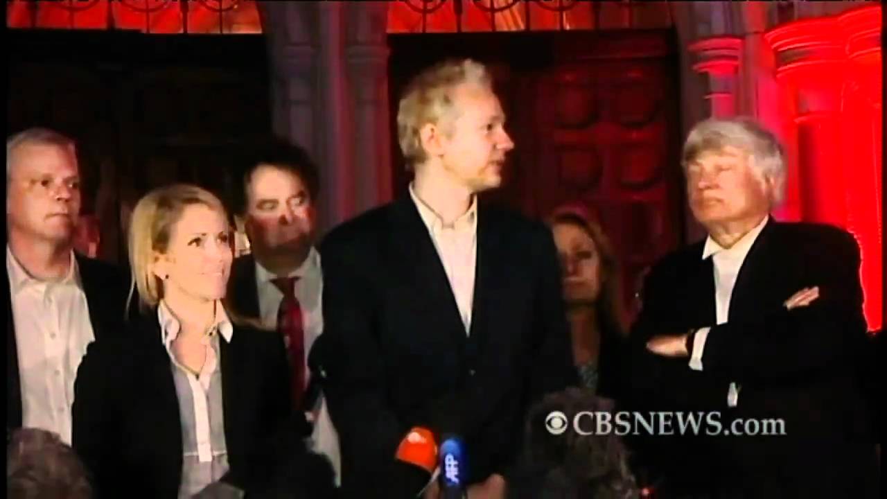 Julian Assange Speaks After Release on Bail