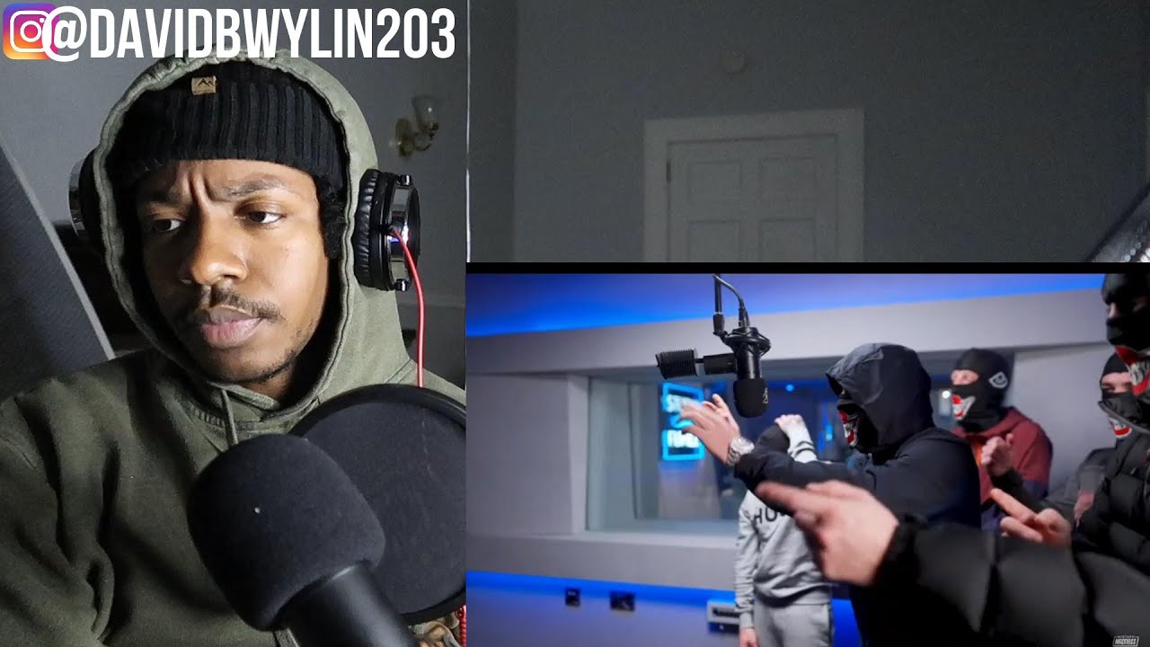 AMERICAN REACTS to Mazza L20 - Plugged In w/ Fumez The Engineer | Mixtape Madness
