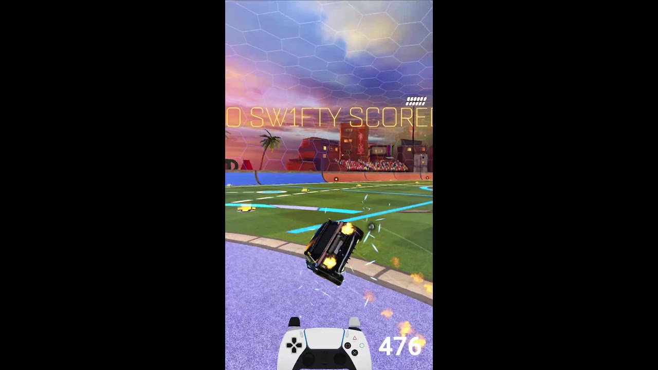 Grinding for GC day 33 in Rocket League