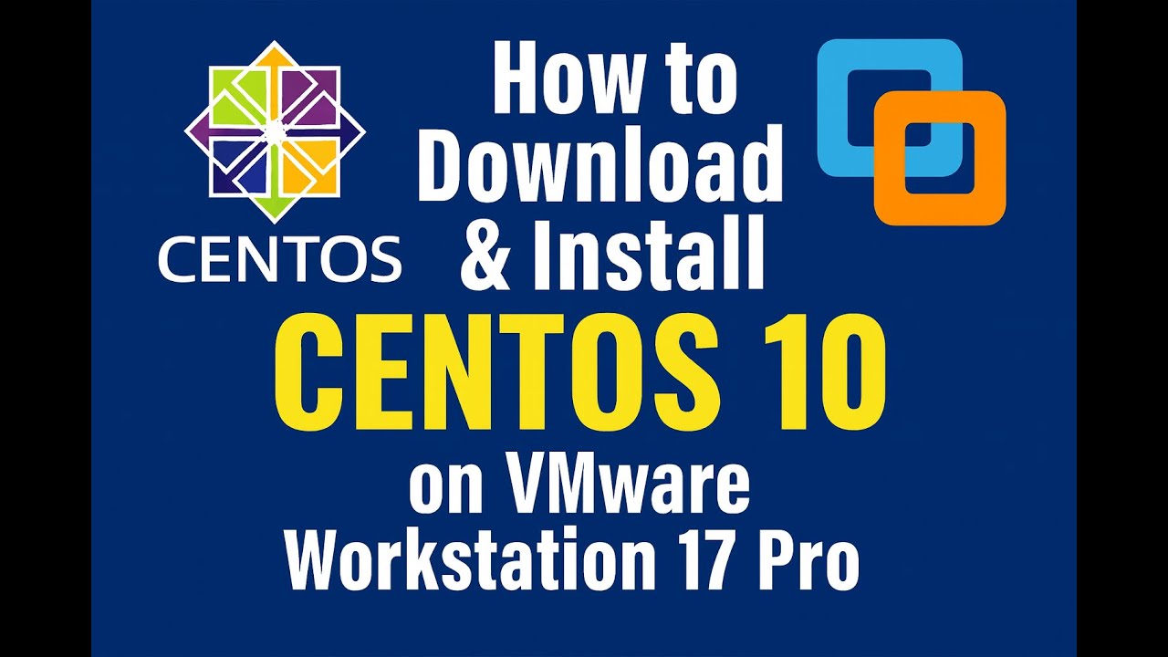 Как загрузить и установить CentOS 10 на VMware Workstation 17 Pro | LINUX