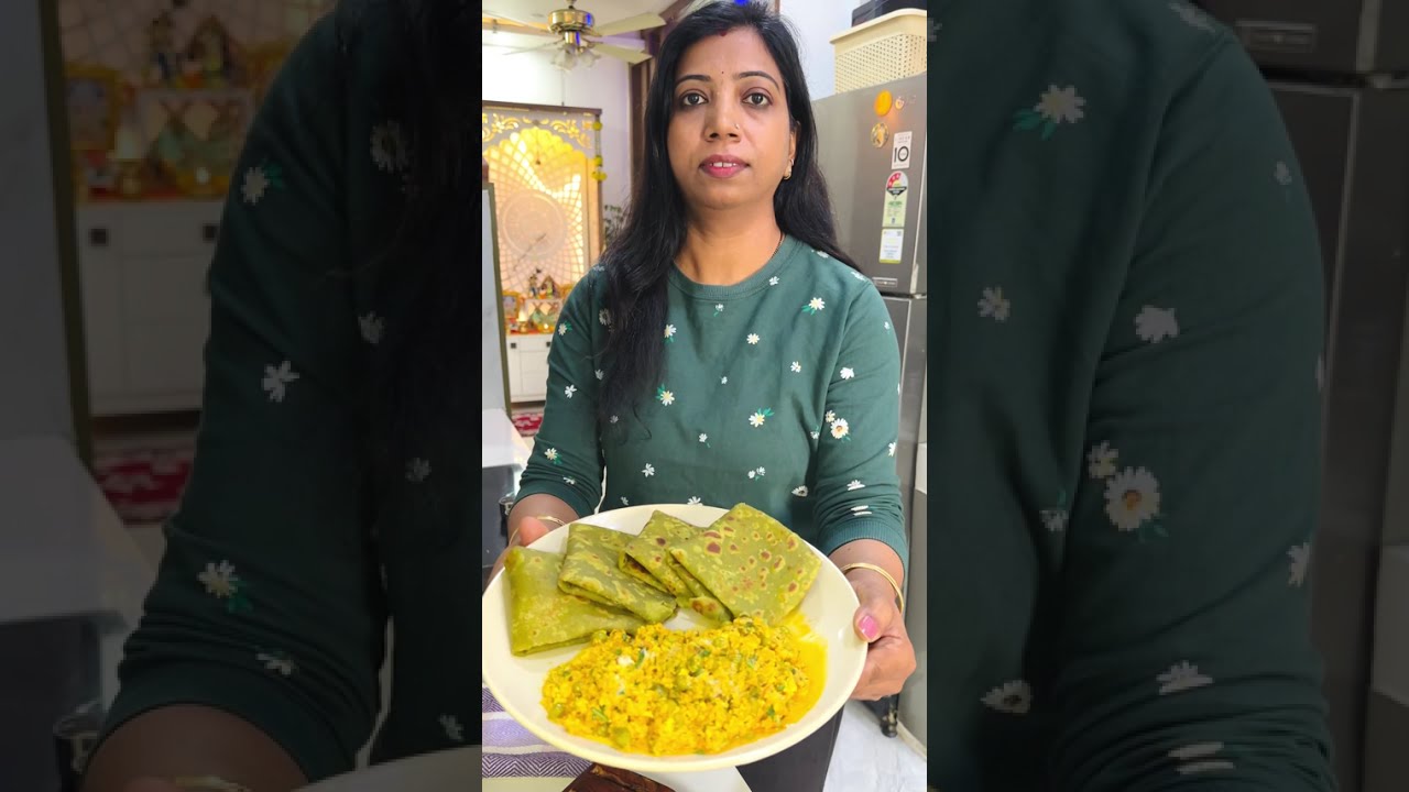 🌟Makhmali Matar Paneer & Matar Paratha जैसा नाम वैसा स्वाद सबने बोला था मटर पनीर से कुछ नया बनाओ!😅