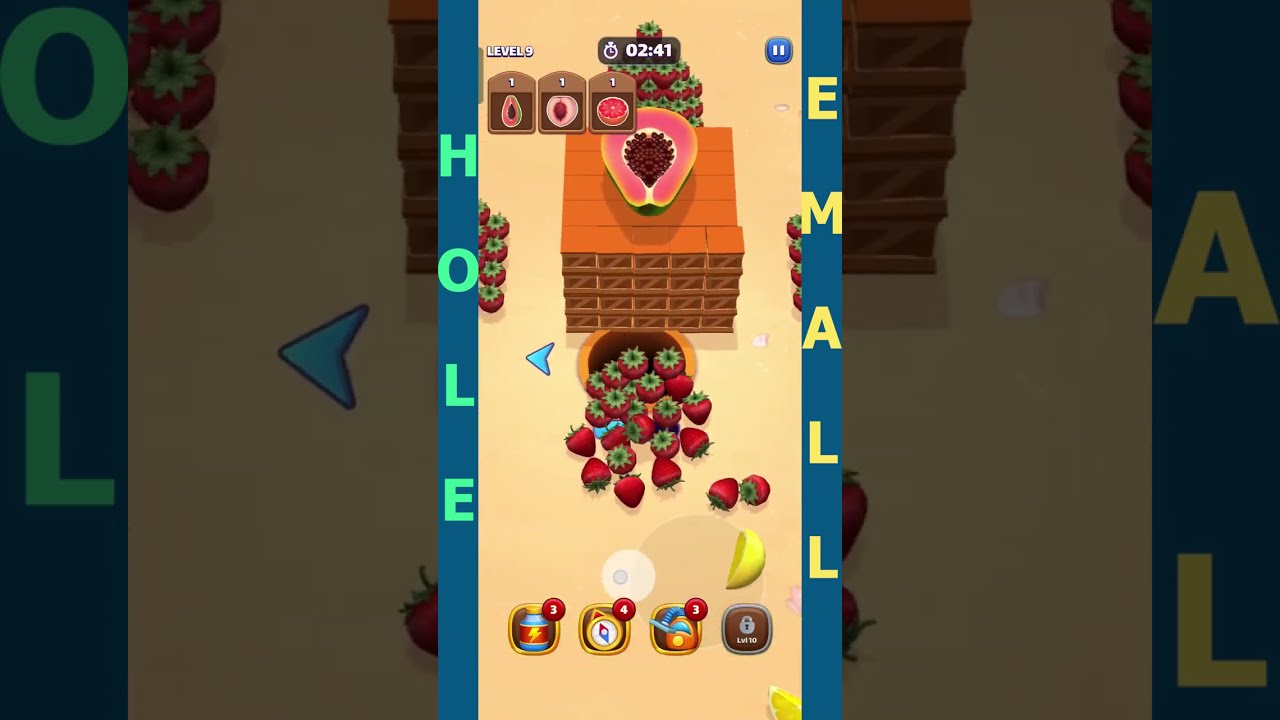 Hole Em All: Collect Master 01-18 Lvl's Android gameplay #gameplay