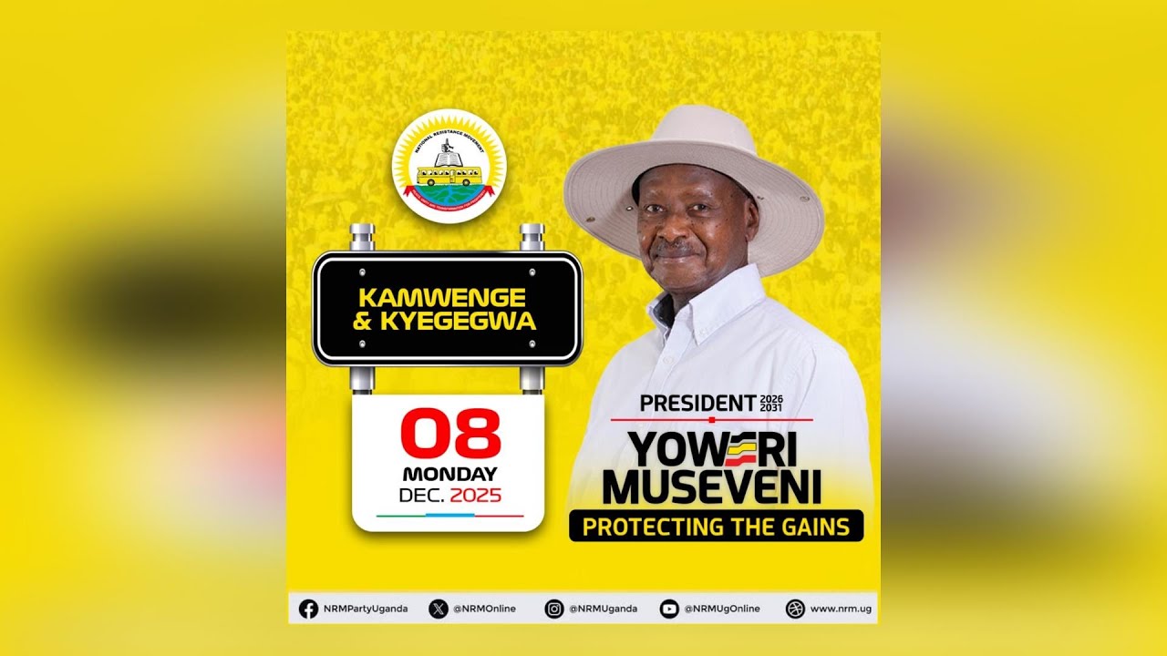 GEN.MUSEVENI NAASHERURA OBUSHAGIKI - KAMWENGE || 08 .12. 2025