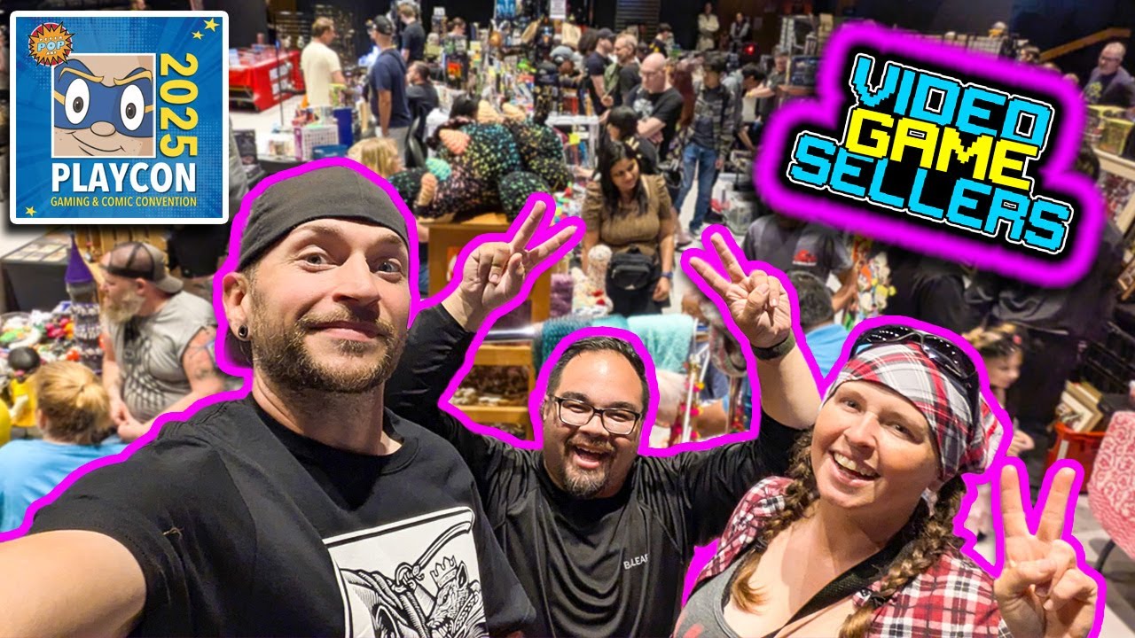 Video Game Sellers Ep 149 - Playcon Gaming Convention 2025!
