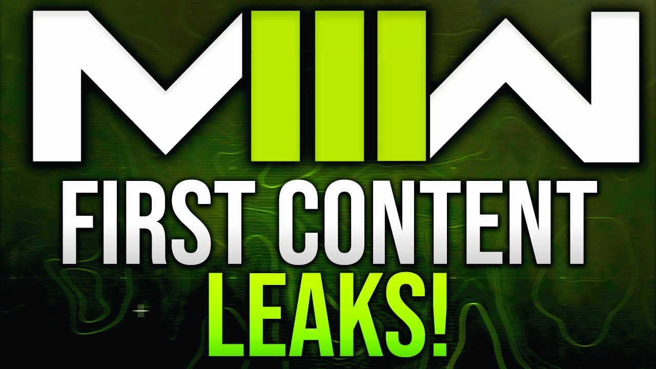 New MODERN WARFARE III LEAKS Reveal Some BIG Details!