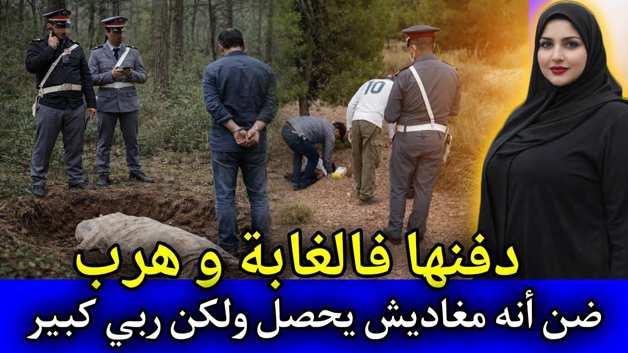 الحلقة: 543 | ذفـ ـنها فالغابة و هرب و سحاب ليه مغاديش يحصل,قصص بوليسية مغربية.