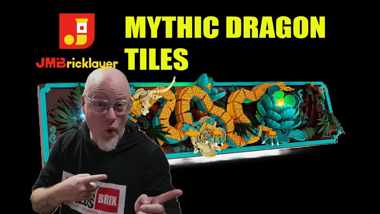 Еще один набор плиток Mythic Dragon Tiles 70020 от JMBricklayer | Обзор