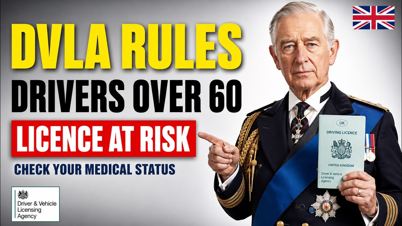 DVLA Confirms New Medical Rules for Drivers Over 60 &mdash; Fail This and Your Licence  Get Removed