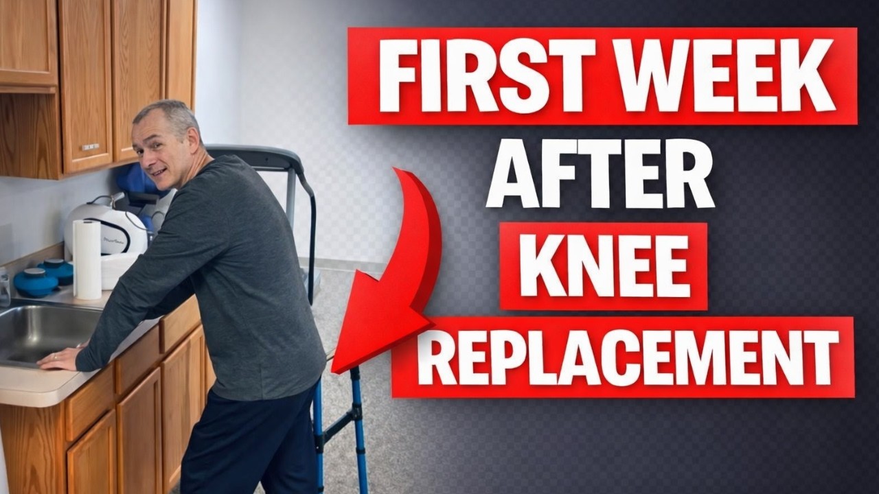 Week 1 Exercises After Total Knee Replacement Surgery 