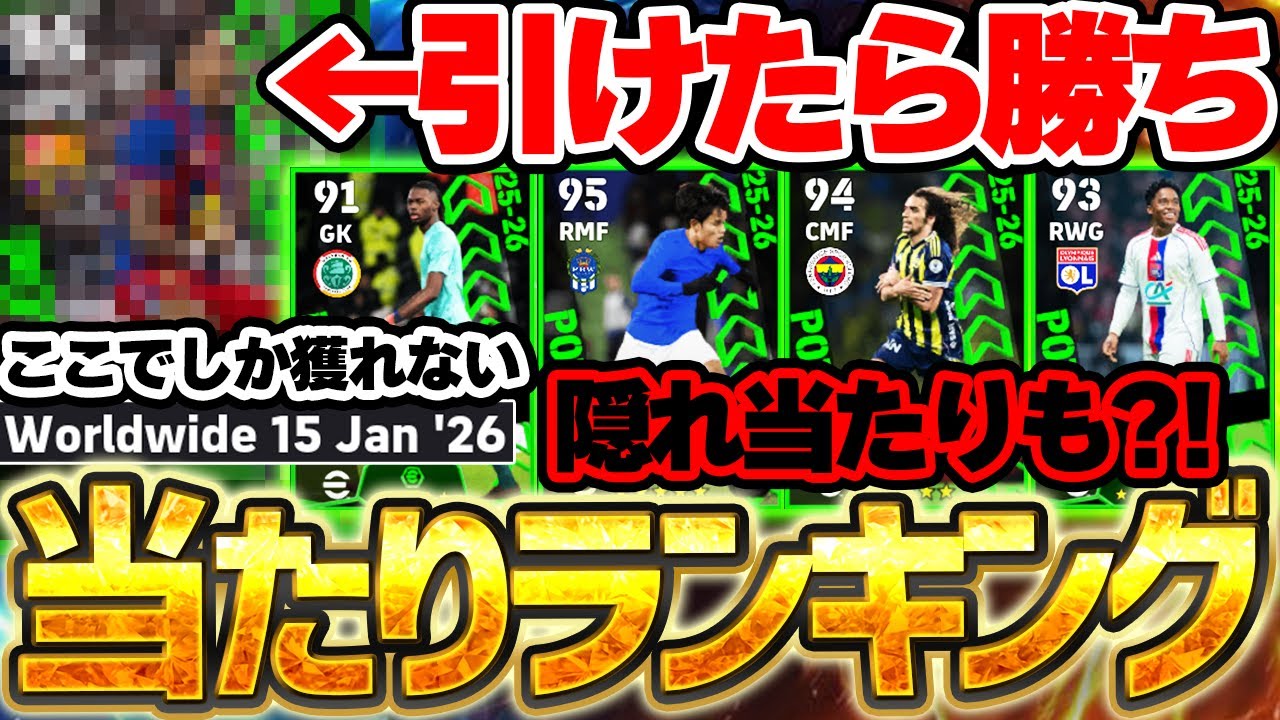 【全選手解説】1位の選手を引けたら勝ち！