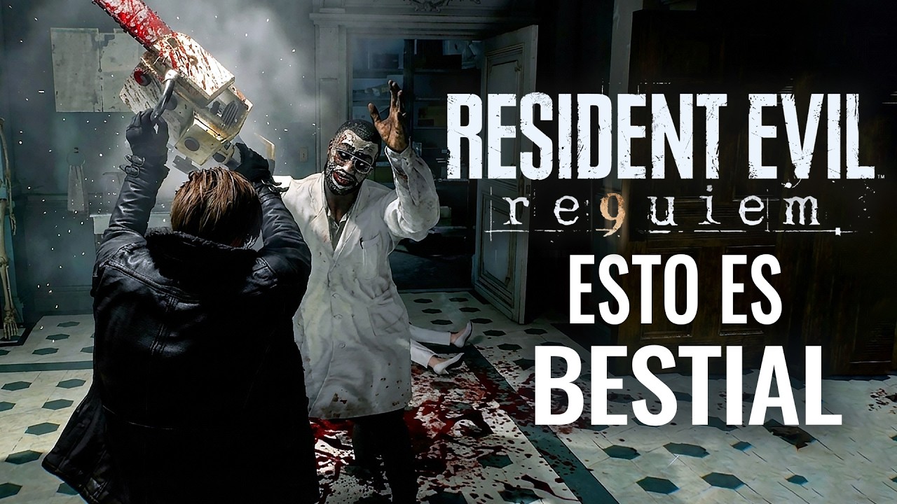 RESIDENT EVIL 9 REQUIEM ES UNA BESTIALIDAD DE JUEGO