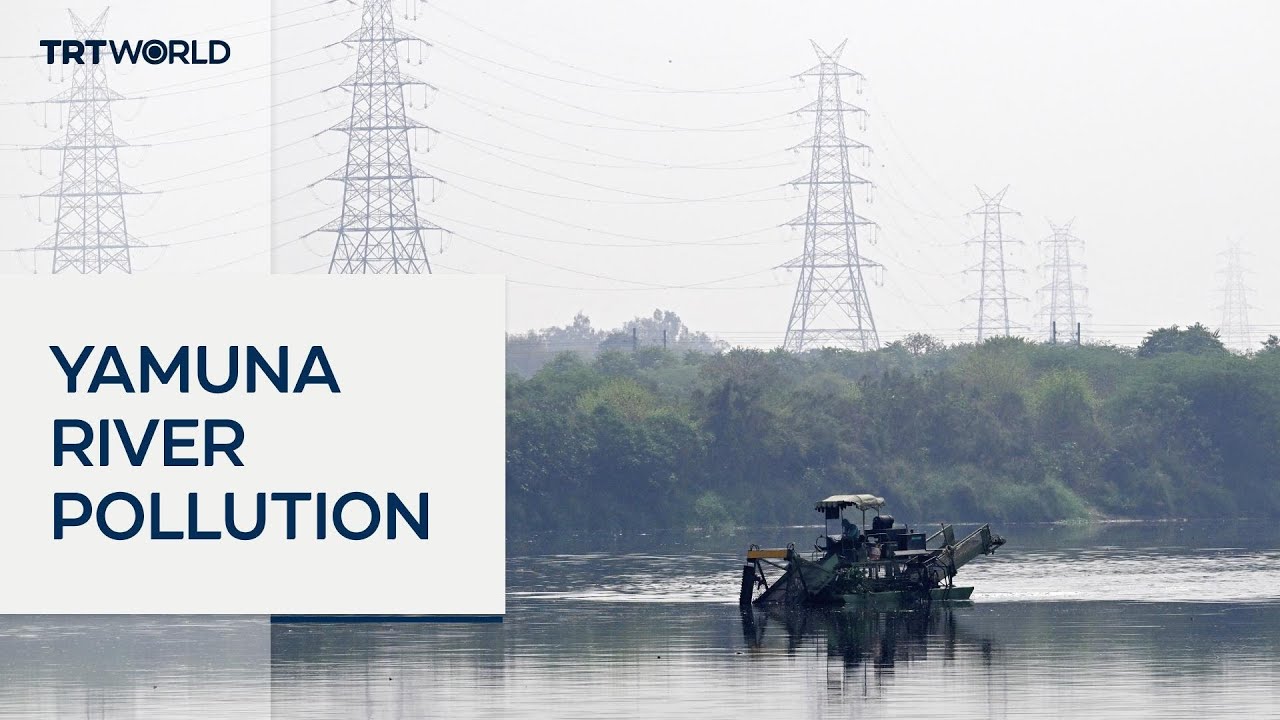 New BJP govt begins cleaning India&rsquo;s toxic Yamuna River