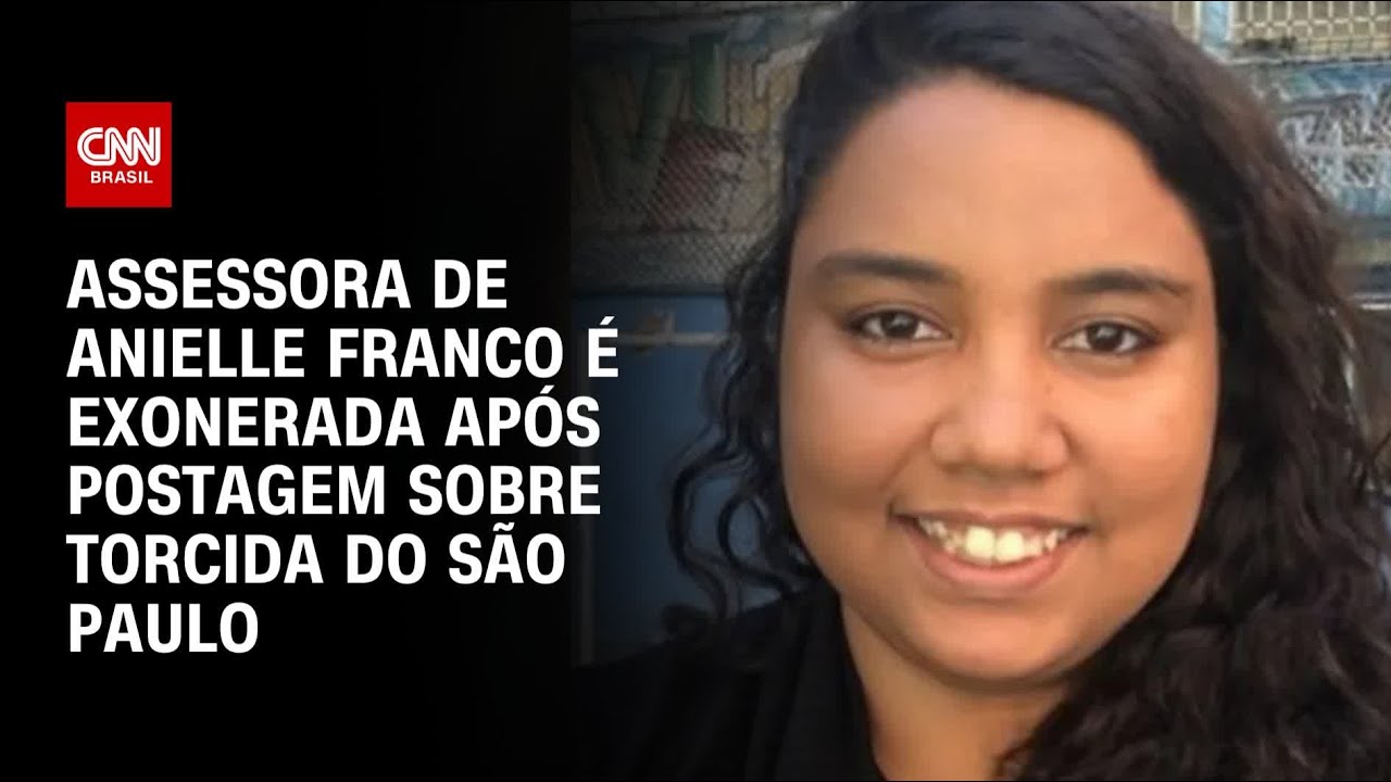 Assessora de Anielle Franco é exonerada após postagem sobre torcida do São Paulo