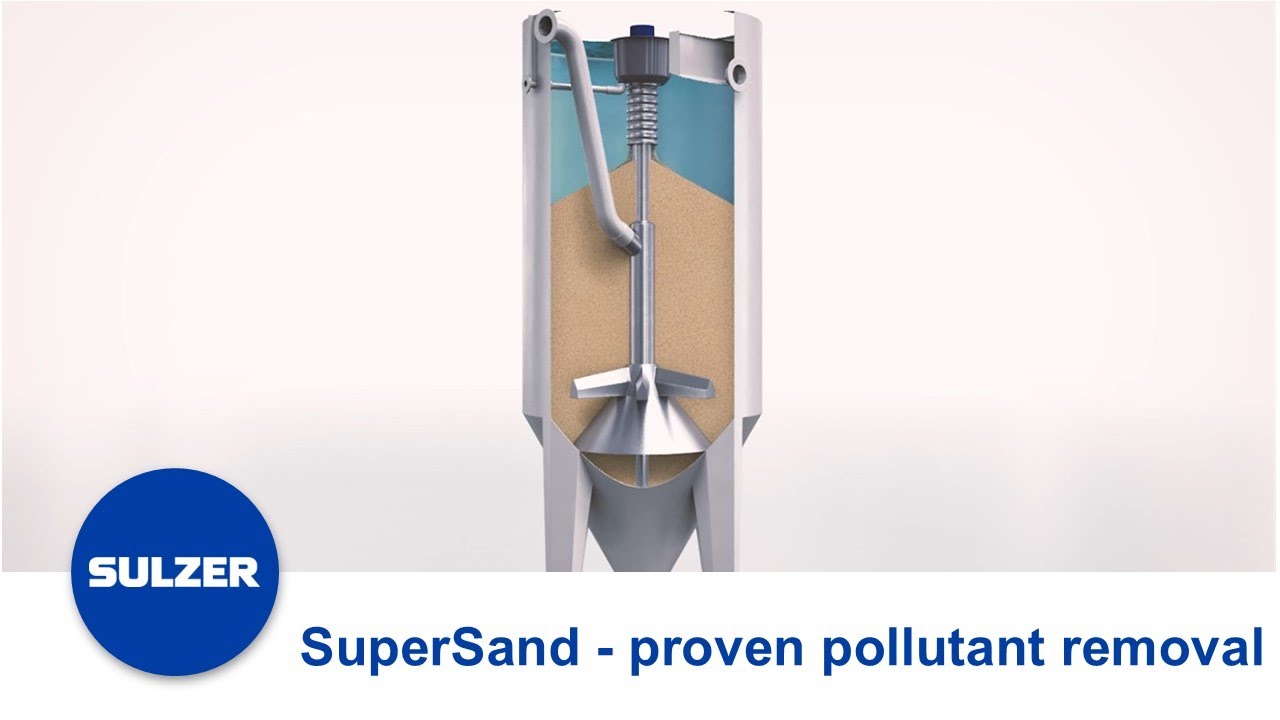 SuperSand filter - high-performance continuous sand filtration