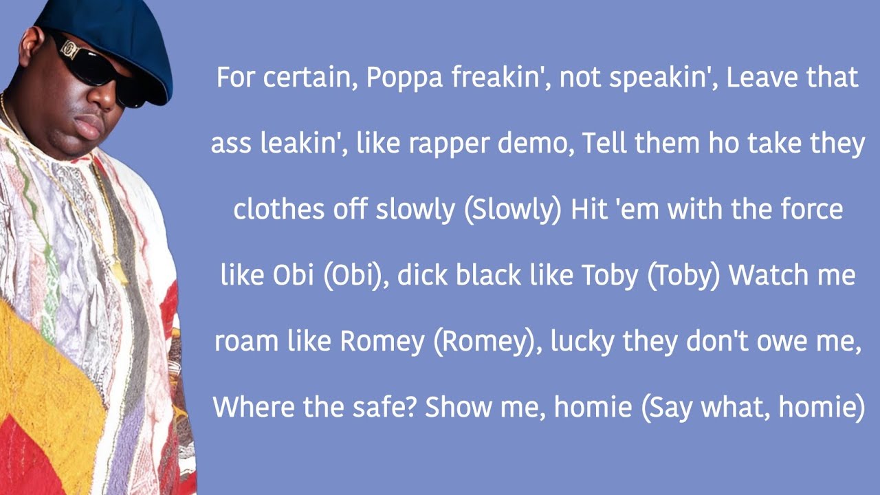 The Notorious B.I.G. - Hypnotize (lyrics)