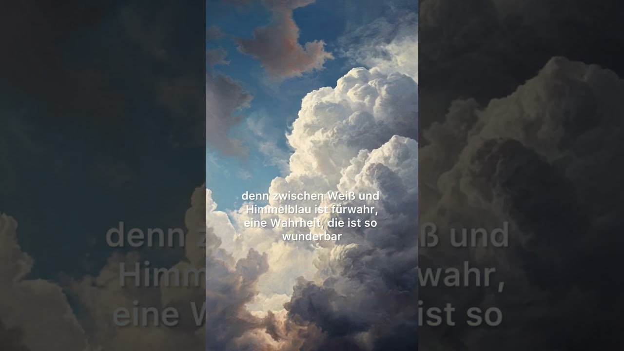 Wenn die Abendseide so leise zerfließt und Sternentracht über den Himmel gießt… #songtext #gedicht 