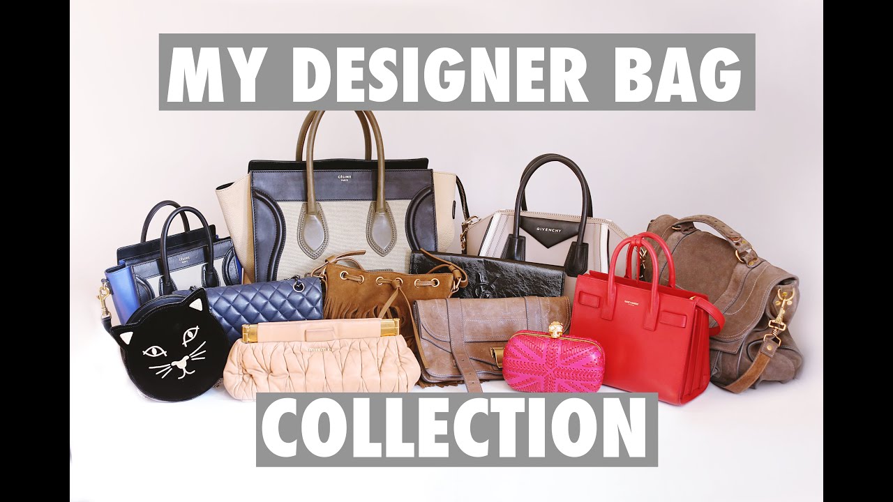 MY DESIGNER BAG COLLECTION 2016! | CHANEL, GIVENCHY, YSL, CELINE & More! | Amelia Liana