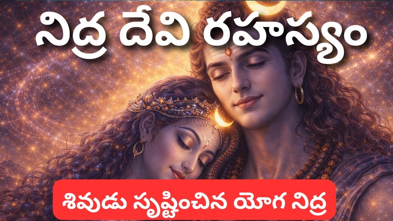 నిద్ర దేవి రహస్యం | శివుడు సృష్టించిన యోగ నిద్ర.. 🙏🙏