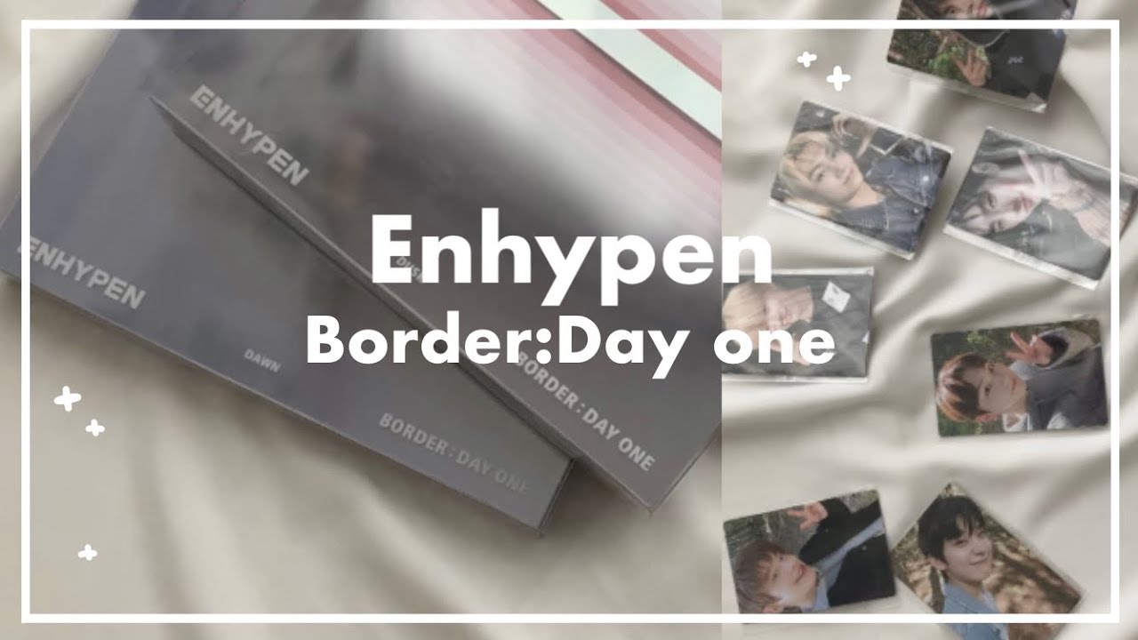 【BORDER : DAY ONE】デビューアルバム開封式🕊【開封】