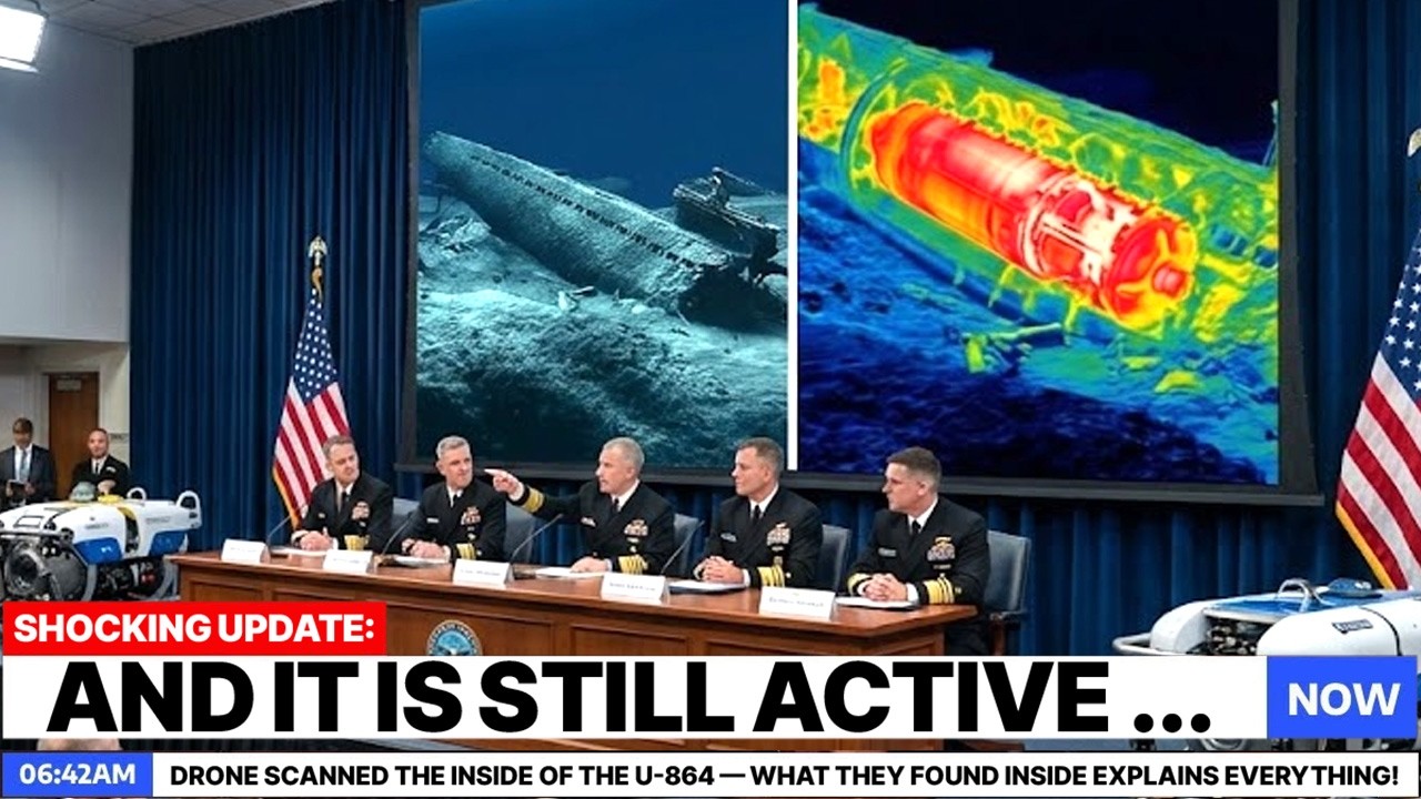 Drone Scanned The inside Of the U-864 — What They Found Inside Explains Everything!