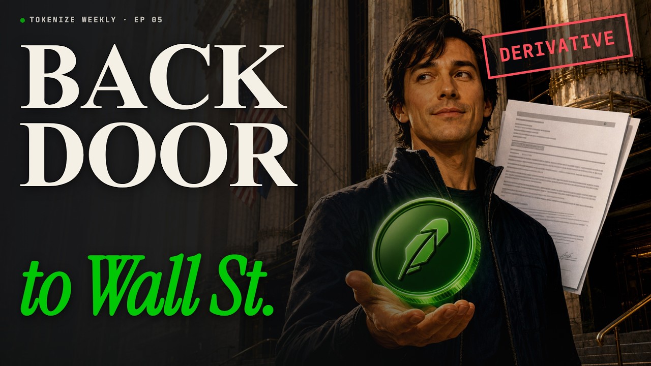 Robinhood Found the Back Door to Tokenized Stocks