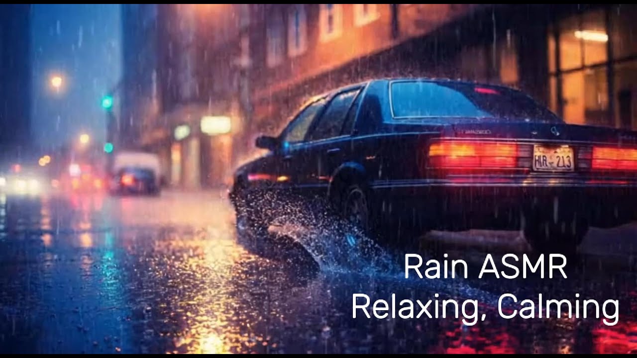 Soothing Rain Sounds - Guaranteed To Put You To Sleep Comfortably And Peacefully, ASMR #1