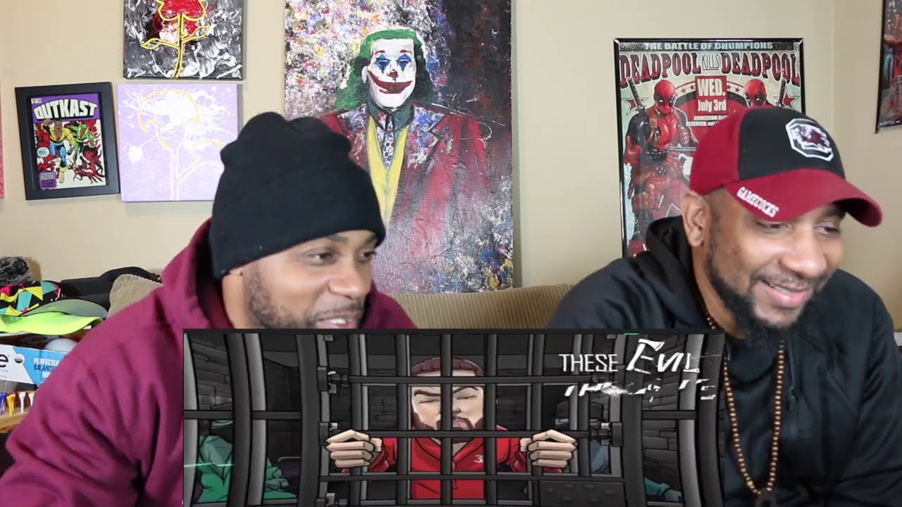 Eminem - Tone Deaf (Lyric video by @MerakiRandyChriz ) | REACTION