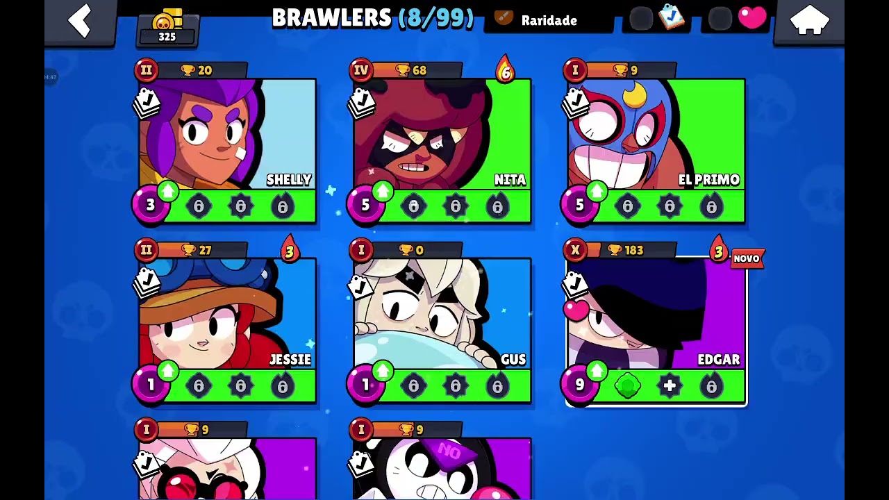 Jogando brawl stars 