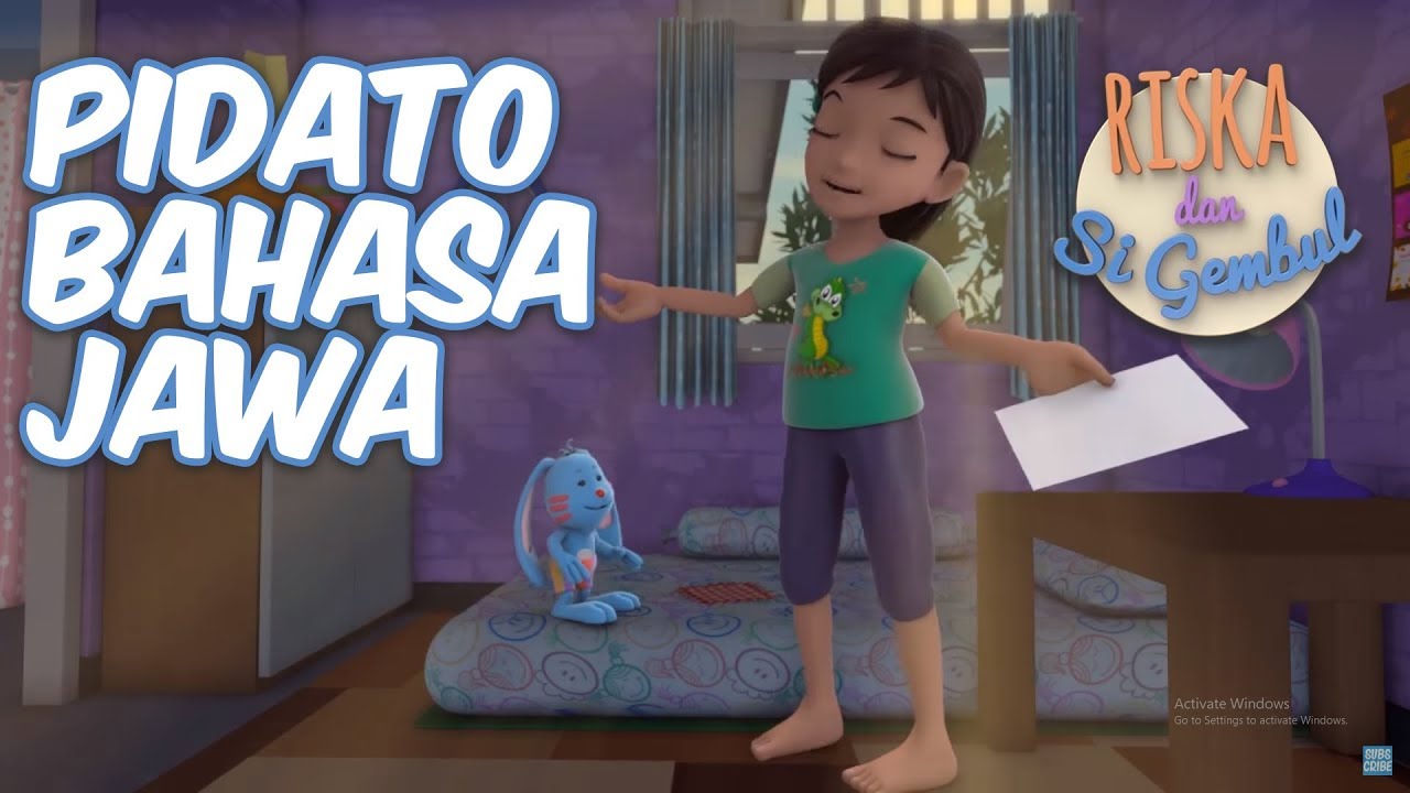Riska dan Si Gembul - Pidato Bahasa Jawa