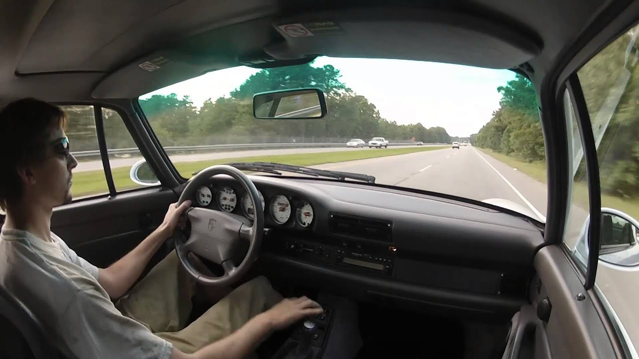 1997 Porsche 993 twin turbo test drive