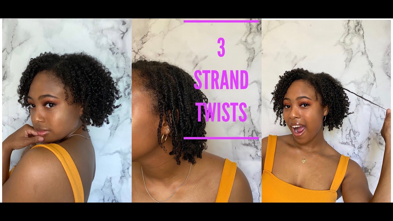 How to do 3 strand twists