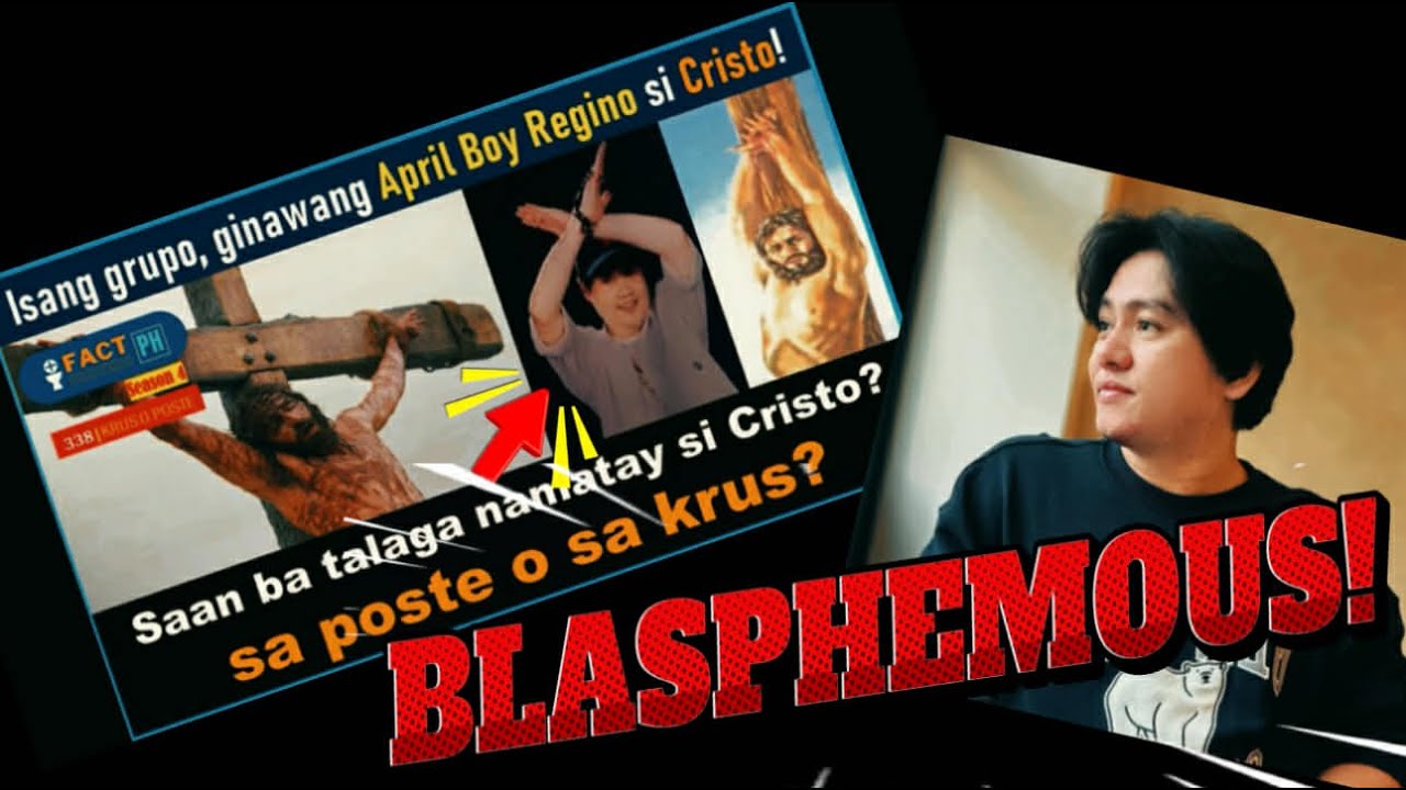 PATAWARIN! HESUS NA NAKAPAKO SA KRUS GINAWANG APRIL BOY NG ILANG GRUPO MUSTWATCH!