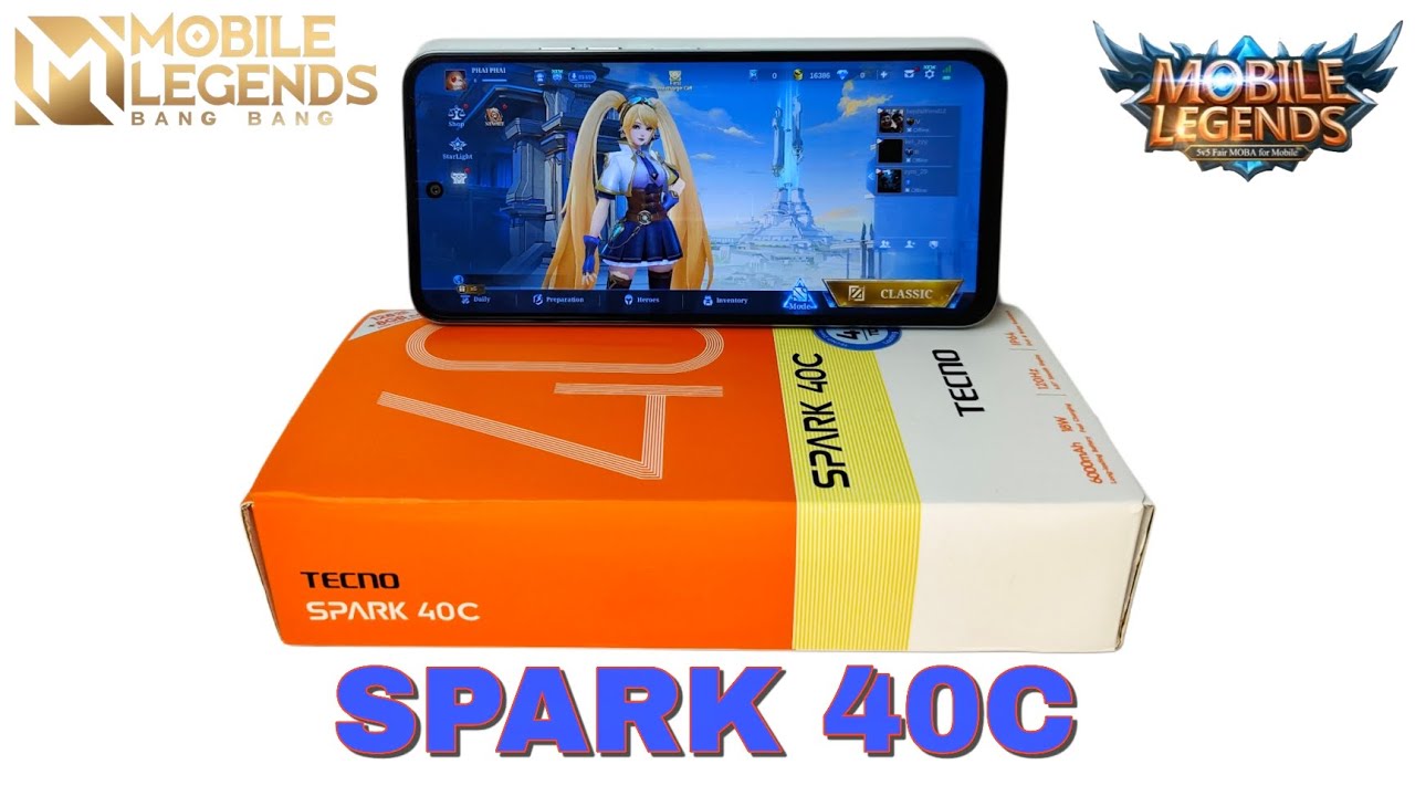 Обзор Tecno Spark 40C Gaming | Тест производительности Mobile Legends 2025
