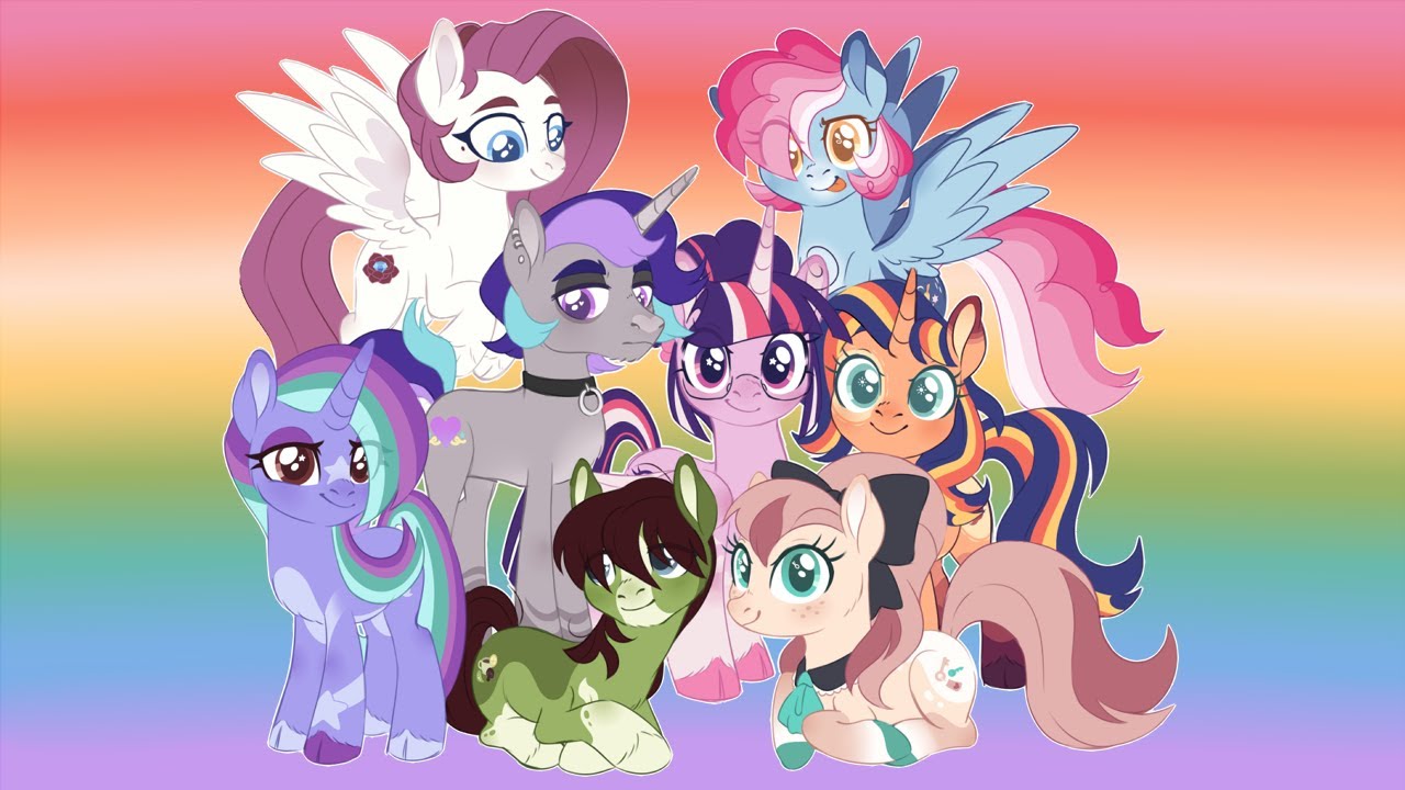 my new mane 8 | MLP next gen speedpaint