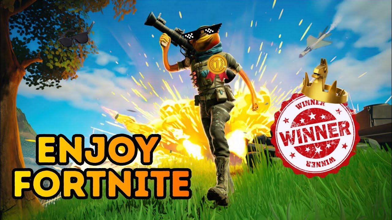 ENJOY FORTNITE! (BATTLE ROYALE ZERO BUILD WIN)