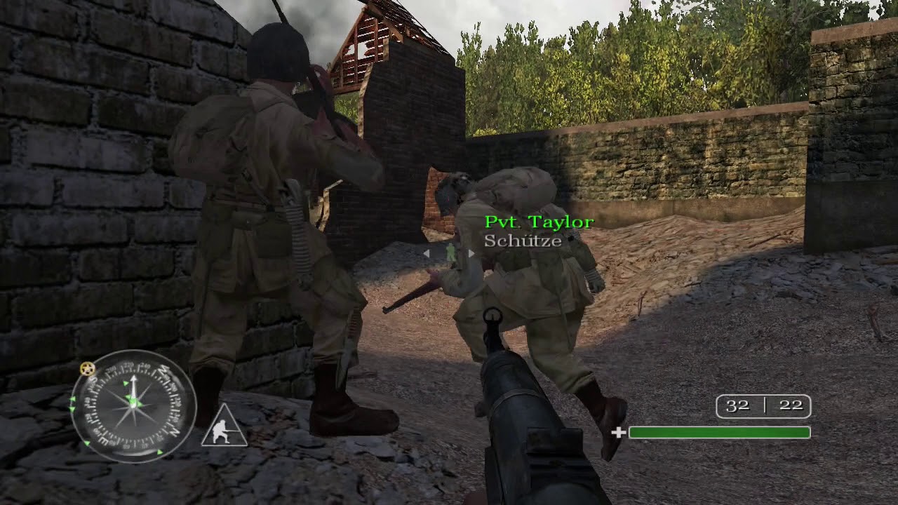 Call of Duty 1 | Veteran | 4: St. Mere Eglise (No Damage)