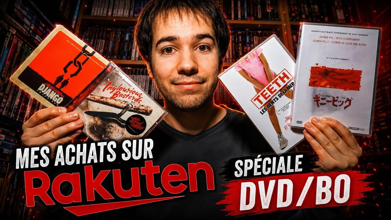 MES ACHATS SUR RAKUTEN SPÉCIALE DVD/BO 📀