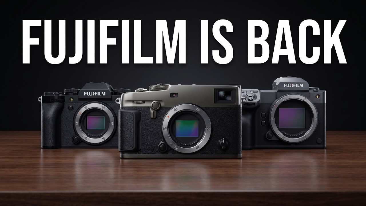 Стали известны 4 следующие камеры Fujifilm на 2026/2027 годы!