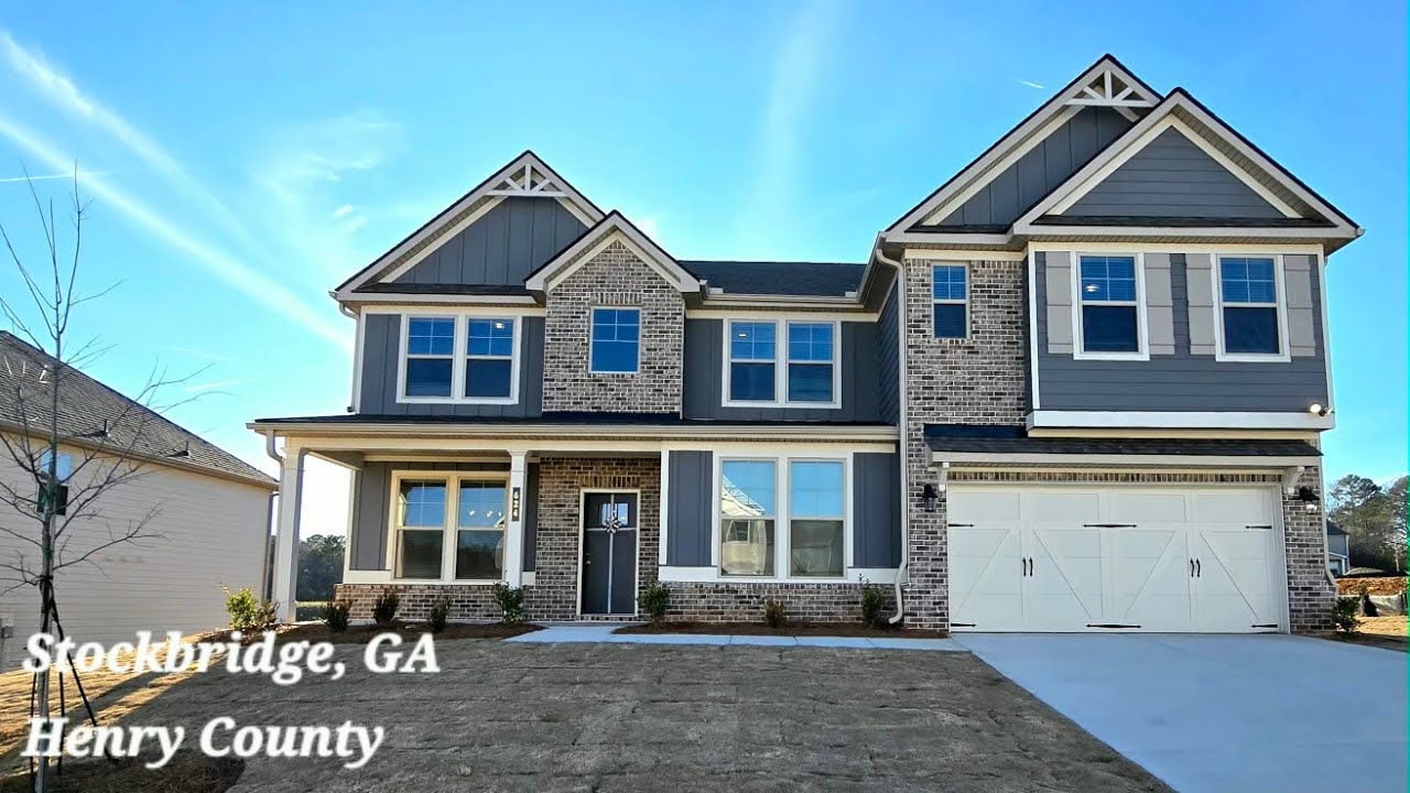 Inside the STUNNING Rosemary ll Plan by DRB Homes | Stockbridge, GA Semi-Luxury Tour 🔥