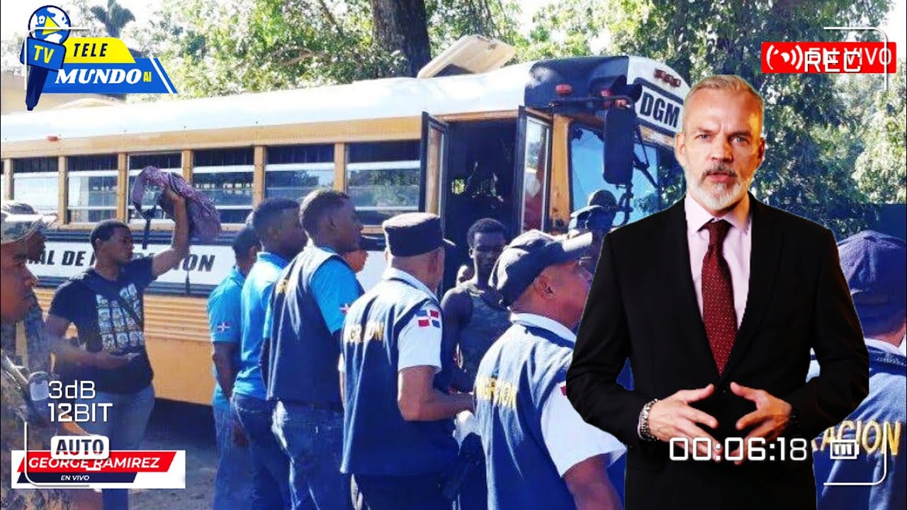 Migraci&oacute;n plan de deportaci&oacute;n de haitianos (noticias tele mundo Ai)🇭🇹